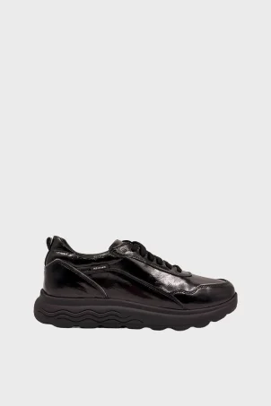 SKS-102 Siyah Rugan Kadın Sneaker