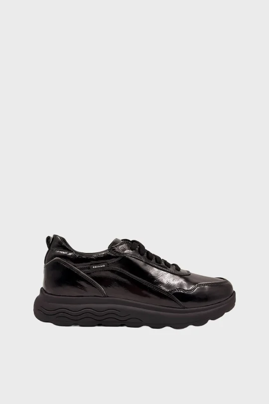 SKS-102 Siyah Rugan Kadın Sneaker