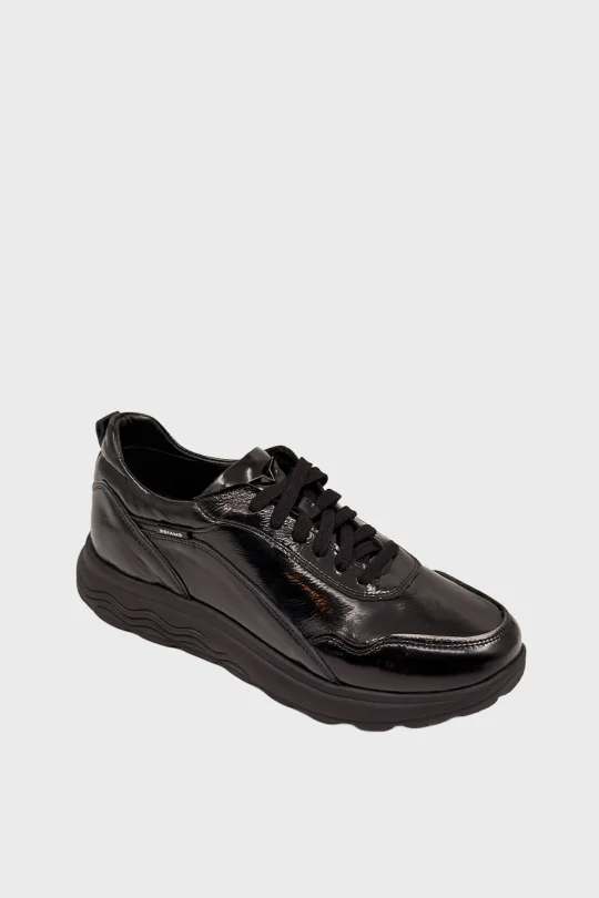 SKS-102 Siyah Rugan Kadın Sneaker