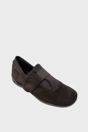 SKS-103 Siyah Süet Kadın Sneaker