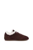 SKS-104 Kahverengi Süet Kadın Sneaker